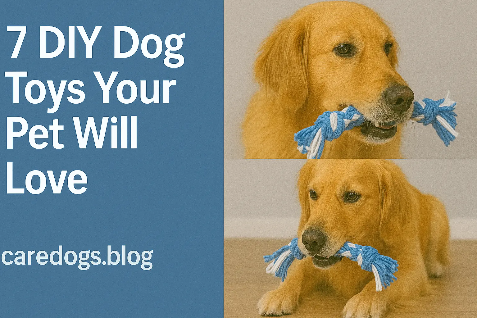 7 DIY Dog Toys Your Pet Will Love