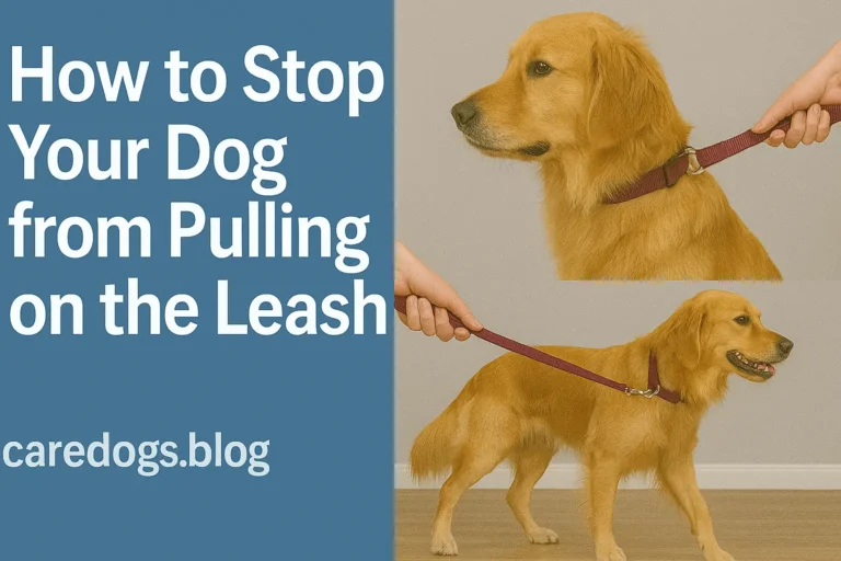 How to Stop Your Dog from Pulling on the Leash