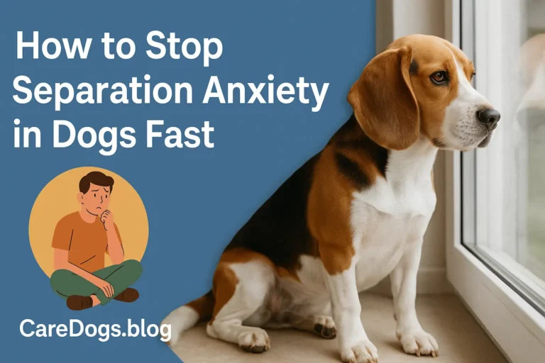 How to Stop Separation Anxiety in Dogs Fast