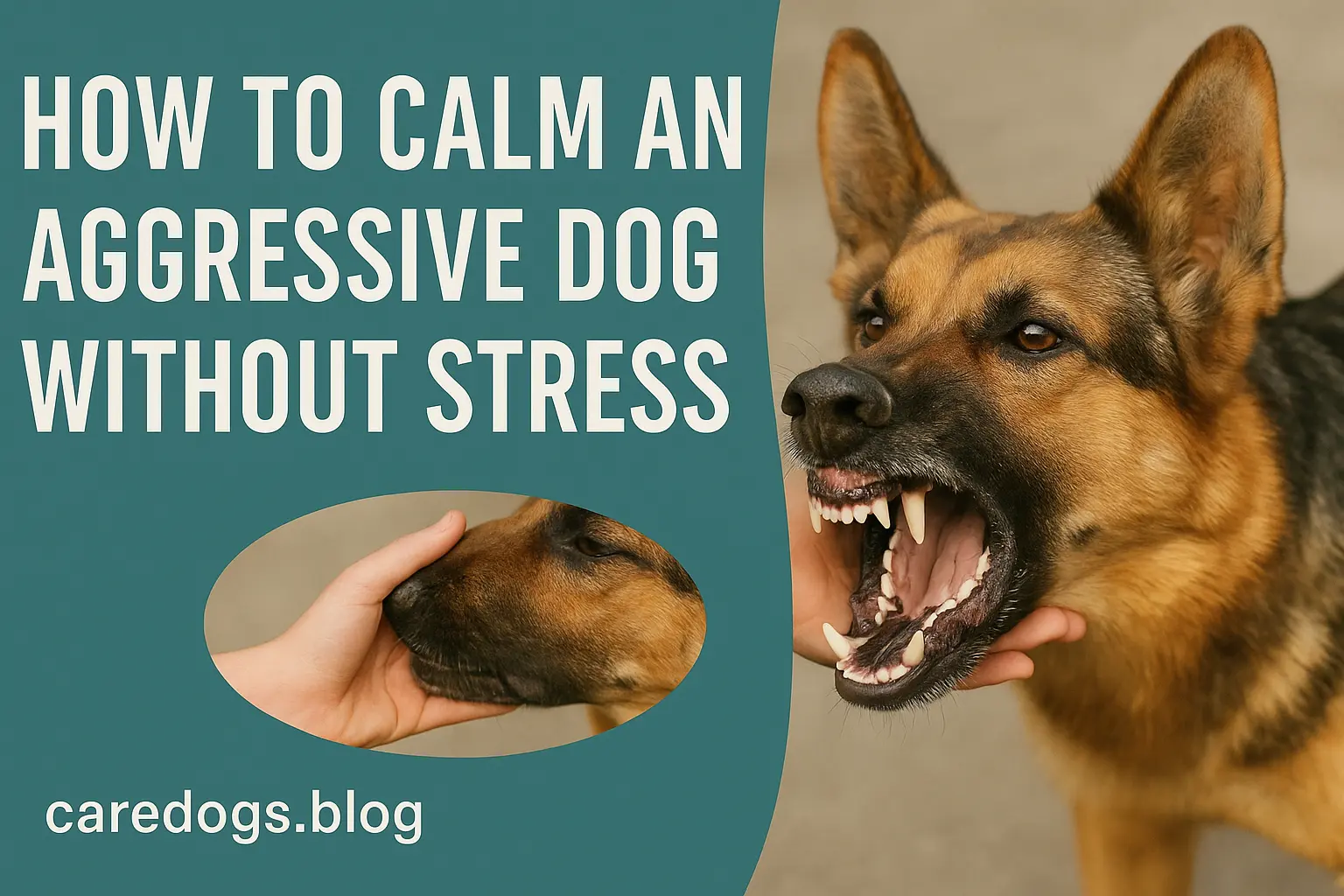 How to Calm an Aggressive Dog Without Stress