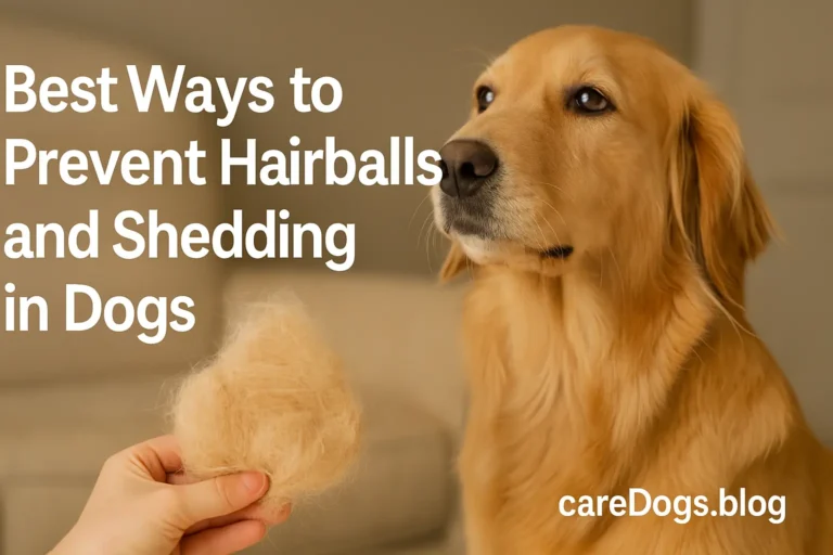 Best Ways to Prevent Hairballs and Shedding in Dogs