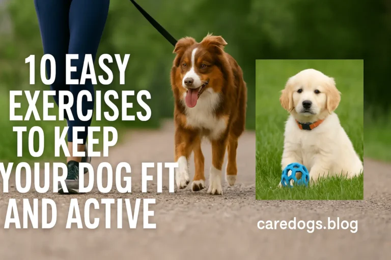 10 Easy Exercises to Keep Your Dog Fit and Active