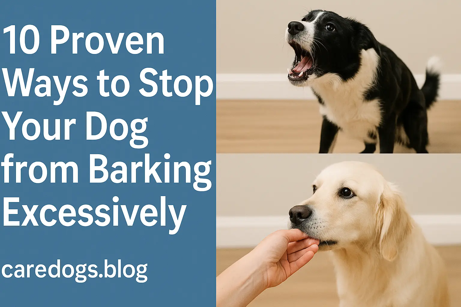 10 Proven Ways to Stop Your Dog from Barking Excessively