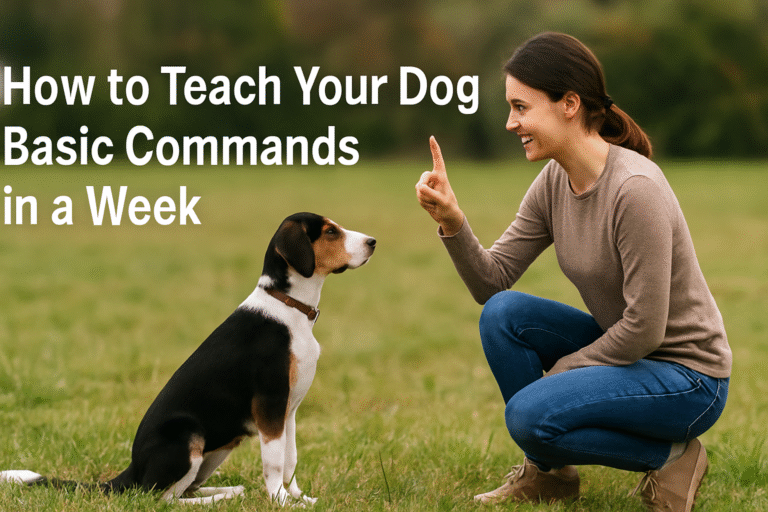 Teach Your Dog Basic Commands